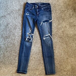 American Eagle Distressed Jeggings